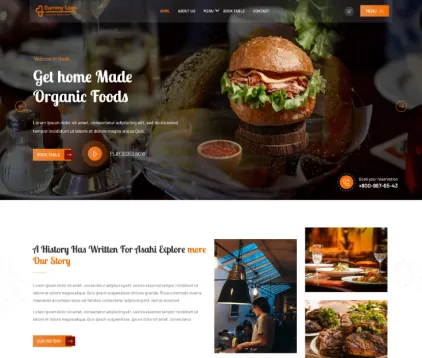 Restaurant Website Design & Development