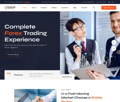 Forex Services Website Design & Development