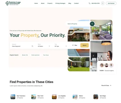Real Estate Website Design & Development