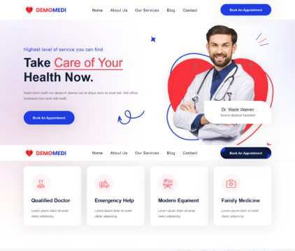 Healthcare Energy Website Design & Development