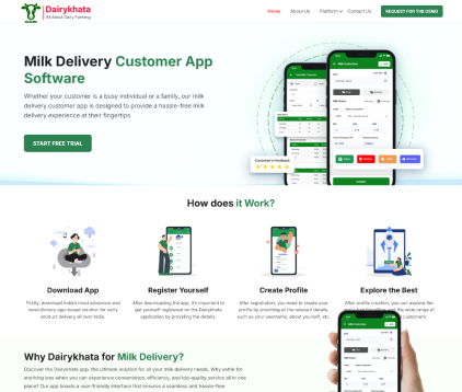 Milk Delivery Customer App